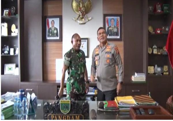 2 Jenderal Ini Bertemu usai Dua Polantas di Papua Barat Lecehkan Institusi TNI