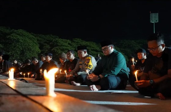 Bupati Kediri Gelar Doa Bersama Untuk Korban Kerusuhan di Malang