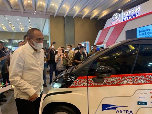 Pagelaran GIIAS Medan 2022, Gubsu Dukung Penggunaan Mobil Listrik