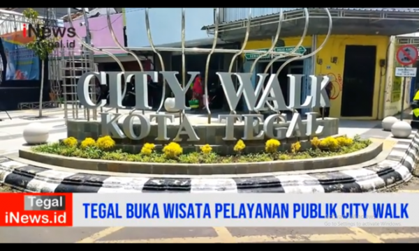 Video Pemkot Tegal Buka Wisata Pelayanan Publik City Walk