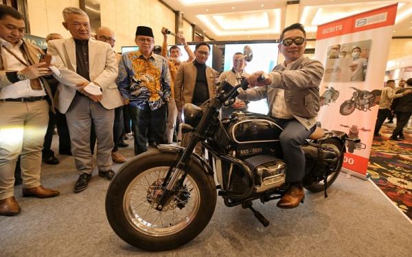 Prototipe Motor Listrik Rancangan Ridwan Kamil Dipamerkan di Ajang WJIS 2022
