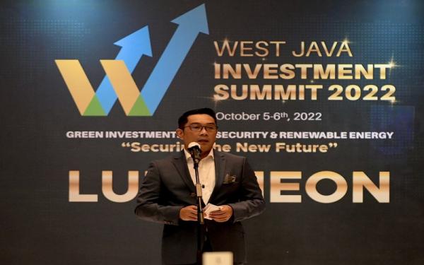 WJIS 2022, Ridwan Kamil: Tekad Jawa Barat Konsisten Juara dalam Realisasi Investasi