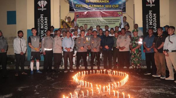 Seribu Lilin untuk Tragedi Stadion Kanjuruhan Dilakukan di Manggarai