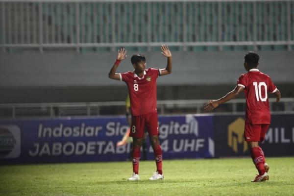 Indonesia Unggul 1-0 atas Palestina di Babak Pertama, Hasil Kualifikasi Piala Asia U-17 2023