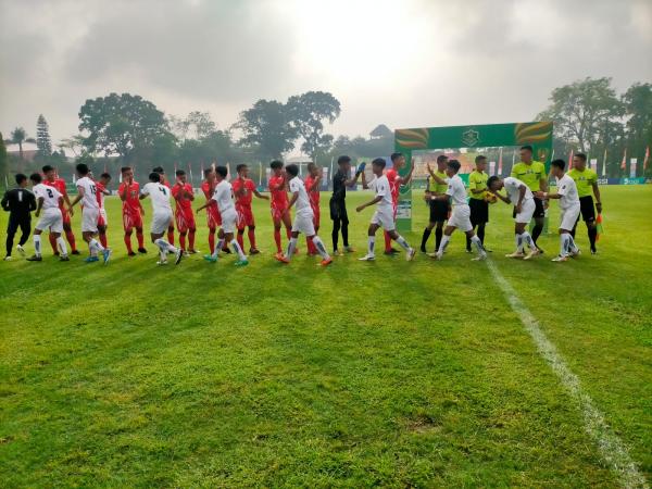 Laga Perdana Penyisihan Liga Santri Piala KASAD 2022, Lampung Kalahkan Kaltim dengan Skor 8-1