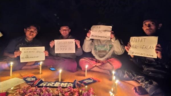 FKS Gending Menggelar Doa Bersama Untuk Korban di Stadion Kanjuruhan Malang