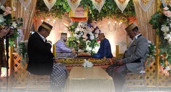 Pernikahan Mimi dan Bijan Disaksikan Mentan Bersama Pj Gubernur Sulbar