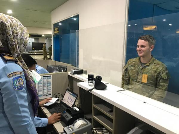 Tiba di Palembang, Puluhan Tentara Australia Jalani Pemeriksaan Ketat Jelang Latihan Bersama