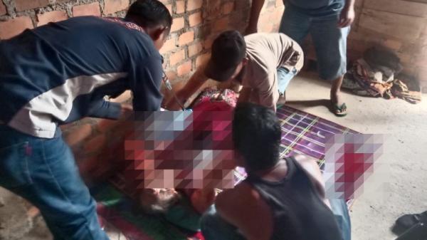 Seorang Anak di Lampung Utara Bacok Leher Ibu Kandung hingga Tewas Gara-gara tak Diberi Uang Rokok