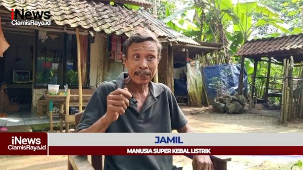 VIDEO: Jamil, Manusia Super di Ciamis Kebal Listrik Tegangan Tinggi 