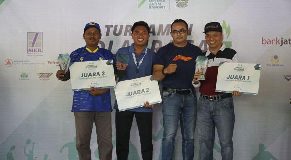 Bank Jatim Juara Umum Turnamen Olahraga Antar BUMD Jawa Timur