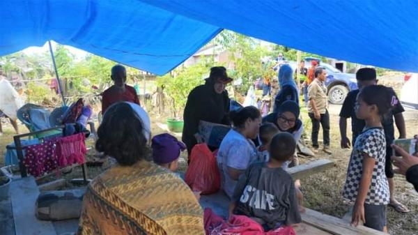 Pasca Diterjang Banjir, 392 Warga Mamuju Mengungsi