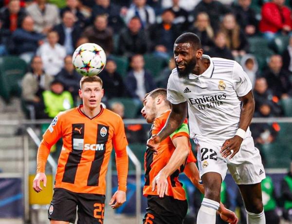 Liga Champions: Shakhtar Donetsk Vs Real Madrid Imbang 1-1, Gol Rudiger Selamatkan Los Blancos