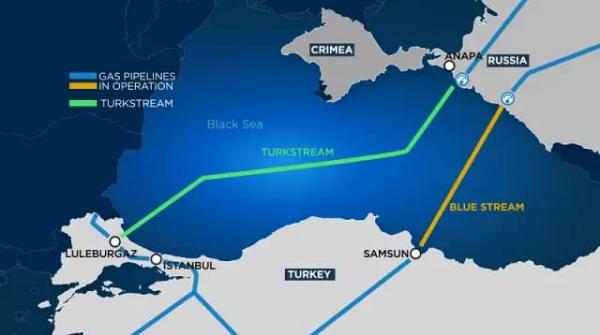 Rusia Berencana Pakai TurkStream sebagai Jalur Transit Gas