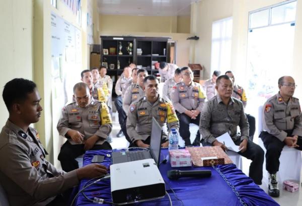 Polres Aceh Barat Gelar Perlombaan Ketahanan Pangan Antar Polsek