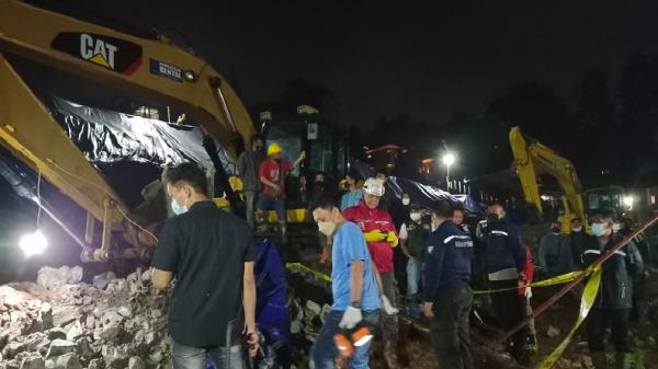 Tragis, Longsor di Cimenyan Bandung, Mahasiswa UPI Tewas Tertimbun