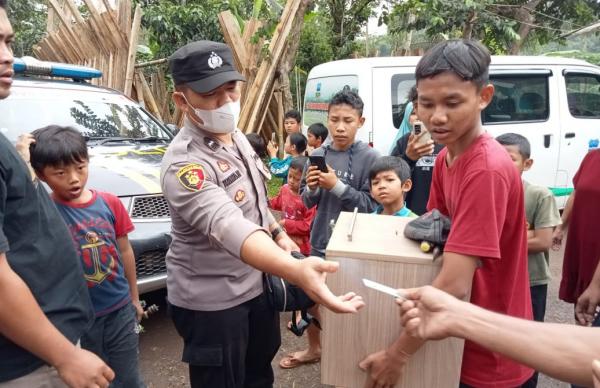 Polsek Singajaya Amankan Terduga Pelaku Percobaan Pencurian Kotak Amal Masjid