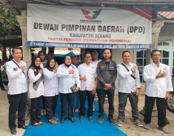 DPD Perindo Kabupaten Serang Lolos Verifikasi Faktual, Ketua DPD : Kita Harus Optimis!
