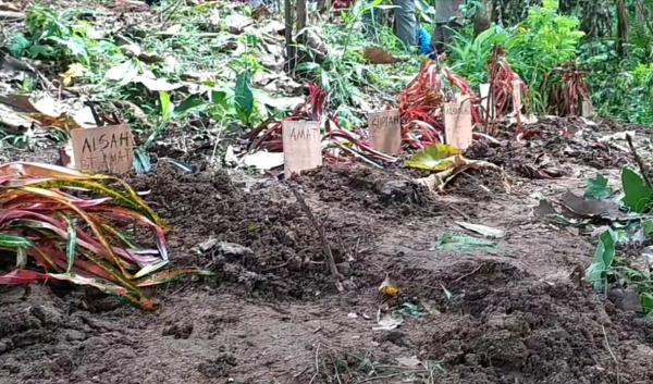 Puluhan Makam di TPU Eyang Jaga Resmi yang Terdampak Longsor di Pindahkan