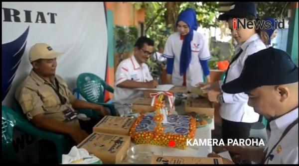 Tim Verifikasi KPU Sambangi Kantor Sekretariat DPD Perindo Pringsewu