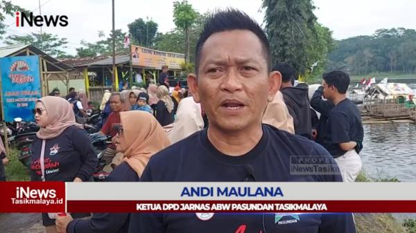 VIDEO: DPD Jarnas Tasikmalaya Bentangkan Spanduk Dukungan untuk Anies Baswedan jadi Presiden 2024
