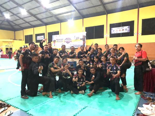 MP Unhan Raih Juara Umum 1 Dewasa di Kejuaraan Pencak Silat Nasional Bekasi-1 Championship 