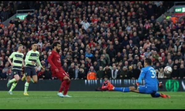 Berkat Gol Tunggal Salah, Liverpool Menang Tipis Lawan Manchester City 1-0