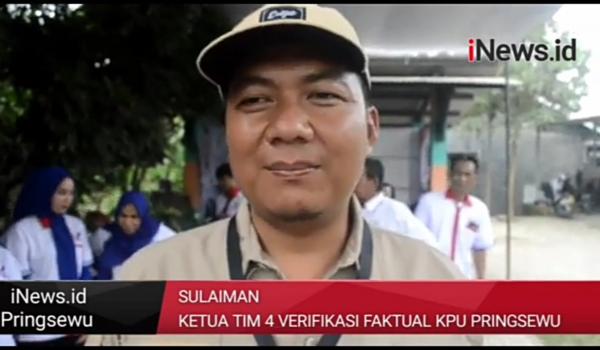 Video Tim KPU  Verifikasi Sekretariat DPD Perindo Pringsewu