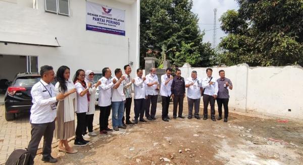 DPW Partai Perindo Provinsi Banten Lakukan Tahapan Verifikasi Faktual