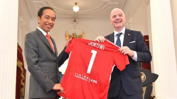 Jokowi Bertemu Presiden FIFA Gianni Infantino, Ini Poin Kesepakatannya