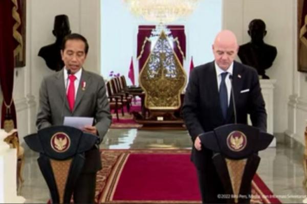 Presiden Jokowi-FIFA Sepakat Piala Dunia U-20 2023 Tetap Dilaksanakan di Indonesia
