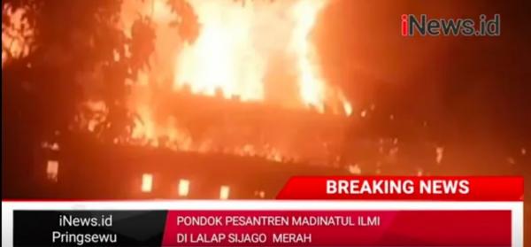 Video Kebakaran Pondok Pesantren