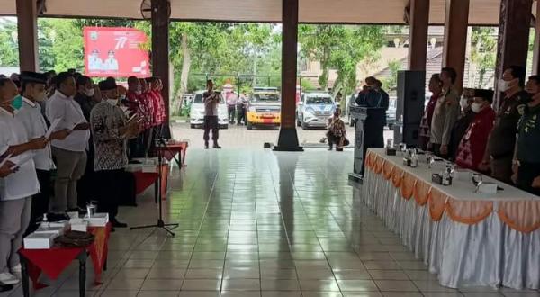 71 Calon Kepala Desa di Kabupaten Semarang Berikrar Siap Menang atau Kalah