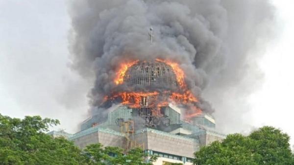 Penyebab Kebakaran Masjid Jakarta Islamic Centre, Diduga Korsleting Listrik Pengerjaan Proyek