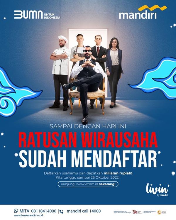 Wirausaha Muda Mandiri 2022 Sudah Dibuka, Buruan Cek Syarat Pendaftarannya!