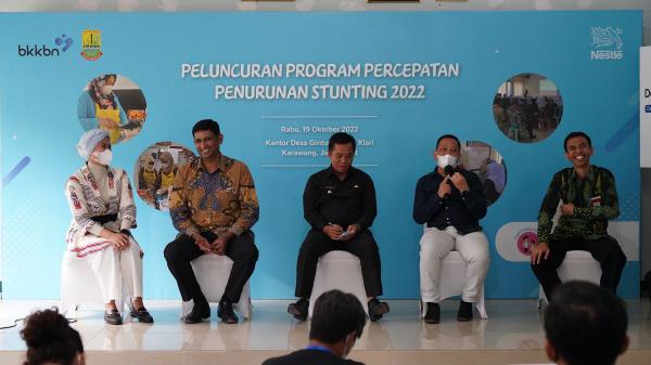 Nestlé Indonesia dan BKKBN Hadirkan Dapur Sehat Atasi Stunting di Kabupaten Karawang