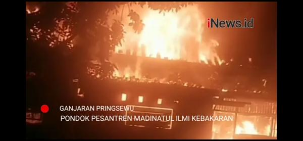 Video Kebakaran Pondok Pesantren Keterangan Polisi