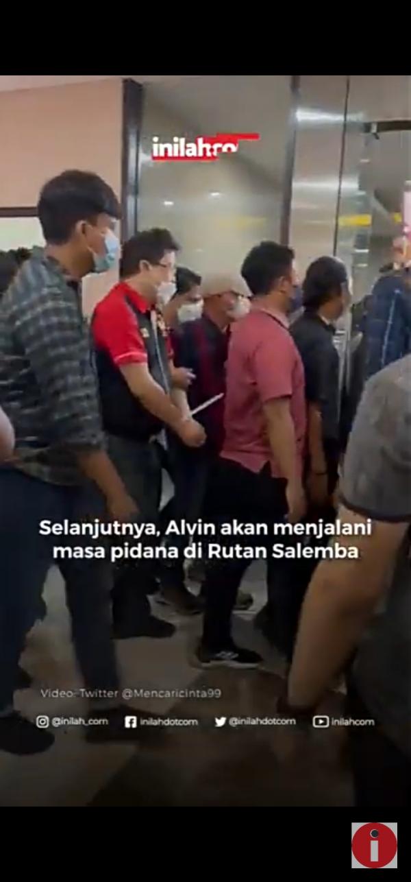 Video Penangkapan Alvin Lim di Bareskrim