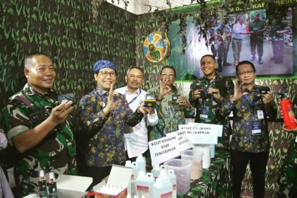 Kodim 0620/ Kabupaten Cirebon Ikut Meriahkan Pameran Teknologi Tepat Guna Nusantara ke 23