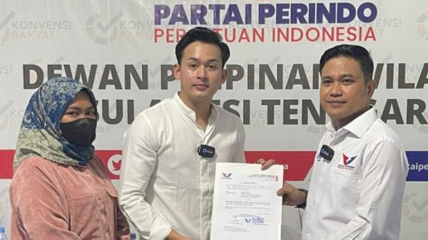 Selebgram Steven Stenly Menerima Mandat Menjadi Ketua DPW Pemuda Perindo Sultra