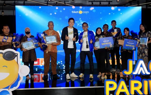 Kemenparekraf dan tiket.com Pilih Empat Pemenang Jagoan Pariwisata