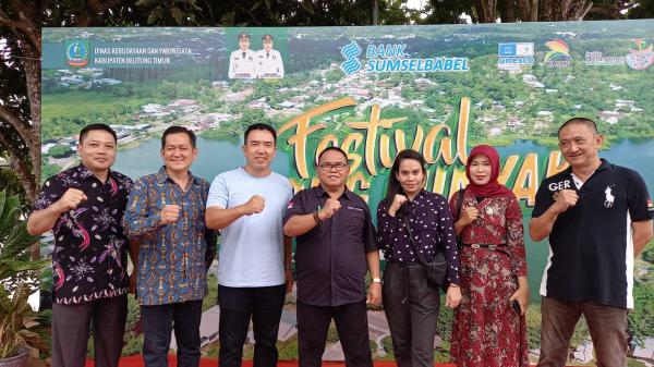 DPW Partai Perindo Kunjungi Festival Kulong Minyak di Belitung Timur
