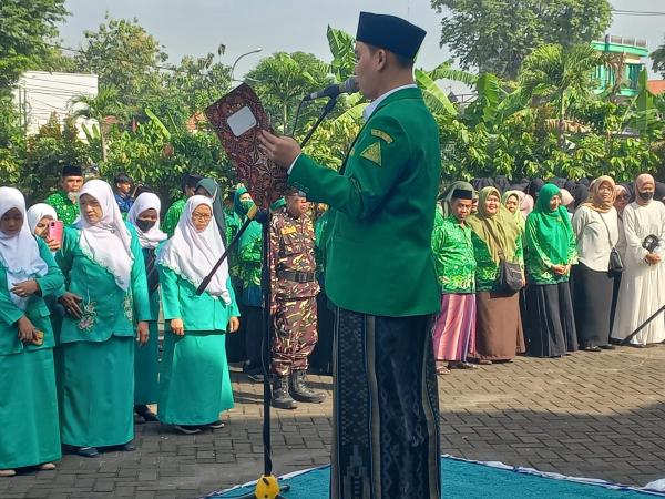 Peringati Hari Santri, PCNU Kabupaten Mojokerto Ikuti Apel Nasional