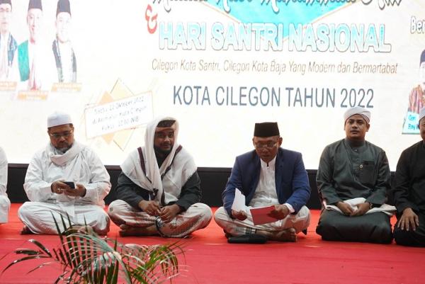 Hari Santri Nasional, Wali Kota Cilegon Bangga Berkumpul bersama Santri