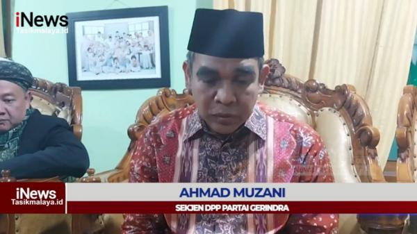 VIDEO: Sekjen DPP Gerindra Ahmad Muzani Silaturahmi ke Ponpes Salalatul Huda Tasikmalaya