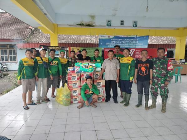 Jannaka Foundation Salurkan Bantuan Untuk Korban Banjir Malang Selatan