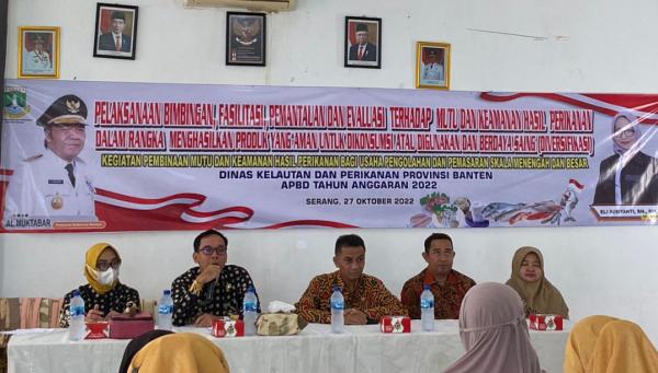 Dilatih DKP Banten, PKK Kecamatan Carenang Membuat Olahan berbahan Ikan Nila