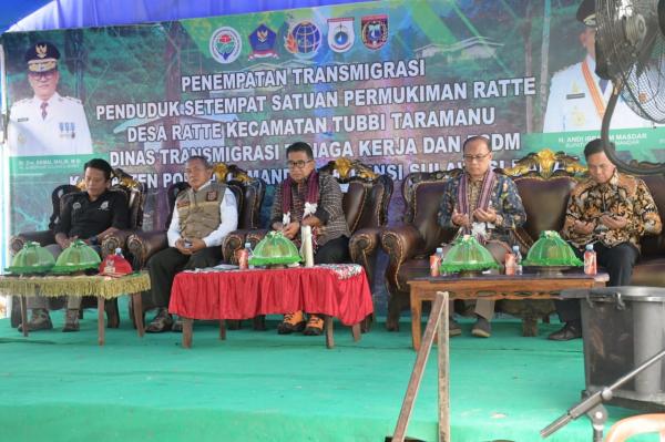 Wujudkan Ketahanan Pangan Indonesia PPKTrans Kunjungi  Daerah Transmigrasi Wilayah Pedalaman Polman