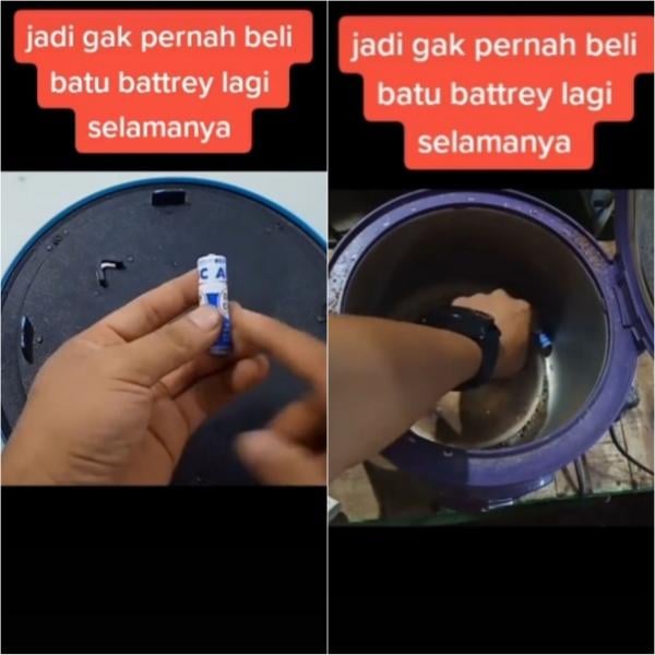 Kocak! Masak Baterai di Rice Cooker Biar Tahan Lama Hebohkan Jagat Maya