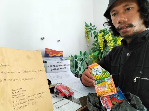 Sampahnya Cemari Ternate, Samurai Maluku Utara Kirim Sampah ke PT Unilever Indonesia